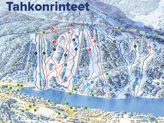Mappa delle piste Tahko
