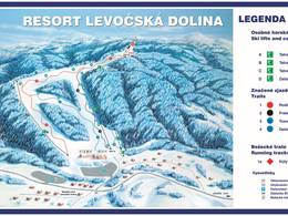Mappa delle piste Levoča