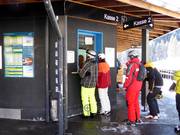 Personale cordiale alle casse