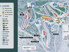 Mappa delle piste Camp Fortune