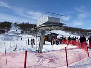 Kläppliften - Skilift con T-bar/ancora