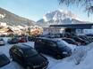 Alpi della Lechtal: Accesso nei comprensori sciistici e parcheggio – Accesso, parcheggi Lermoos - Grubigstein