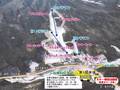 Mappa delle piste Ibuki no Sato