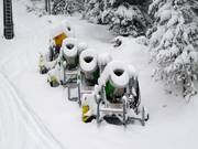 Cannoni da neve a San Vito di Cadore