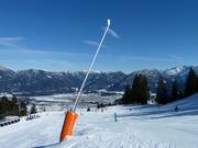 Cannoni da neve sulla pista 4