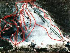 Mappa delle piste Woodbury