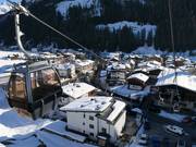 La funivia Rastkogel parte da Vorderlanersbach.