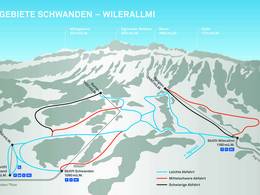 Mappa delle piste Schwanden - Sigriswil
