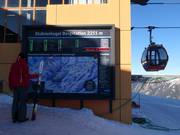 Tabellone informativo presso lo Stubnerkogel