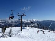 Medvědín - 4pers.| Seggiovia ad alta velocità (agganc.autom.)