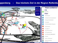 Mappa delle piste Rappenberg - Rottenburg-Weiler