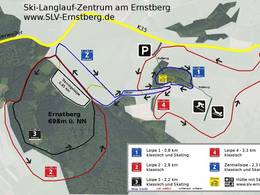 Mappa delle piste Ernstberg - Waldkönigen (Daun)