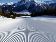 Pista perfettamente preparata a Schöneben