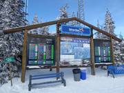 Tabellone informativo esemplare con informazioni in tempo reale