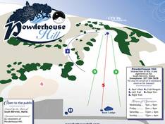 Mappa delle piste Powderhouse Hill - South Berwick