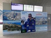 Tabellone informativo alla stazione a valle a Kuppelwies