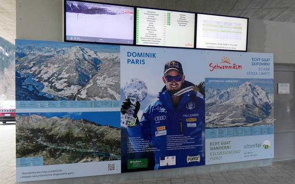 Val d'Ultimo: Orientamento nei comprensori sciistici – Orientamento Schwemmalm