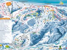 Mappa delle piste Kreischberg