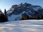 Pista Coldai con Civetta