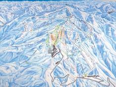 Mappa delle piste Cardrona