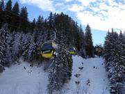 Senderbahn I - 8pers.| Telecabina con riscald.sed. (monofune, agganc.autom.)