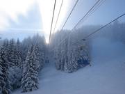 Discesa a valle di media difficoltà