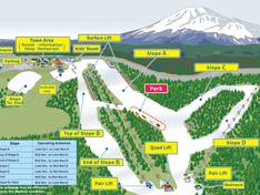 Mappa delle piste Yeti Resort