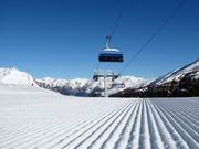 Pista perfettamente preparata presso la Goldseebahn