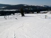 Pista di esercitazione nella zona a valle