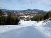 Tratto ripido nella parte superiore presso la cabinovia