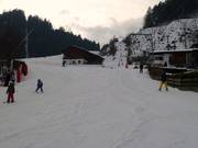 Vista sulla pista principale