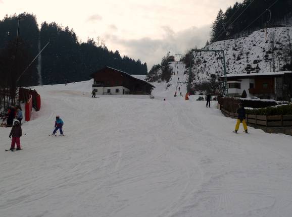 Vista sulla pista principale