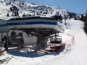 Stafel-Seetalhorn I - 4pers.| Seggiovia ad alta velocità (ad agganciamento automatico) con cupole di protezione