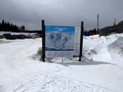 Mappa delle piste nell’area sciistica Le Massif de Charlevoix