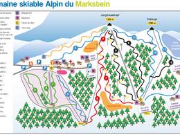 Mappa delle piste Le Markstein