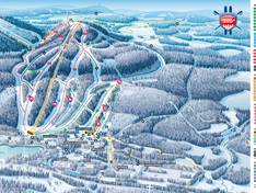 Mappa delle piste Hassela