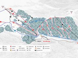 Mappa delle piste Kolašin 1450/Kolašin 1600