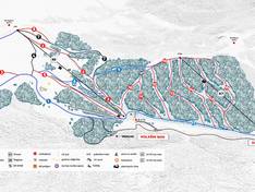 Mappa delle piste Kolašin 1450/Kolašin 1600