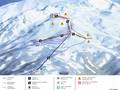 Mappa delle piste Tetnuldi - Mestia