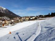 Vista sulla località di Andalo