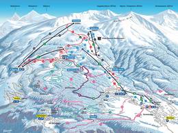 Mappa delle piste Bürchen/Törbel - Moosalp