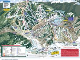 Mappa delle piste Beaver Creek