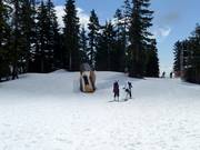 Tappeto coperto nella Goldie Meadows Learning Area