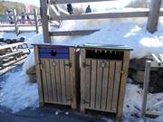 Raccolta differenziata nel comprensorio sciistico Bromont