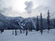Vista sulle piste presso la seggiovia Summit Chair