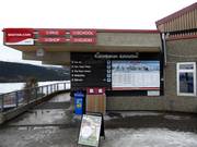 Mappa delle piste presso la cabinovia ad Åre