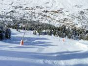 Innevamento con lance a Obergurgl