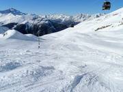 Terreno sciabile libero sotto la seggiovia Versingbahn