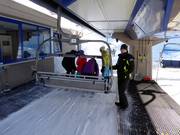 Assistenza per la salita sulla seggiovia