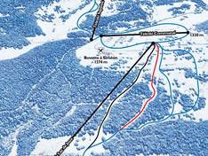Mappa delle piste L'Abbaye